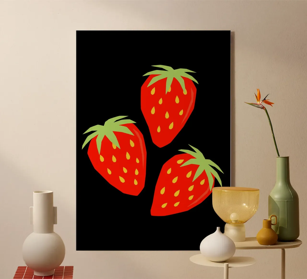 Strawberries plexiglass da LisaArtes