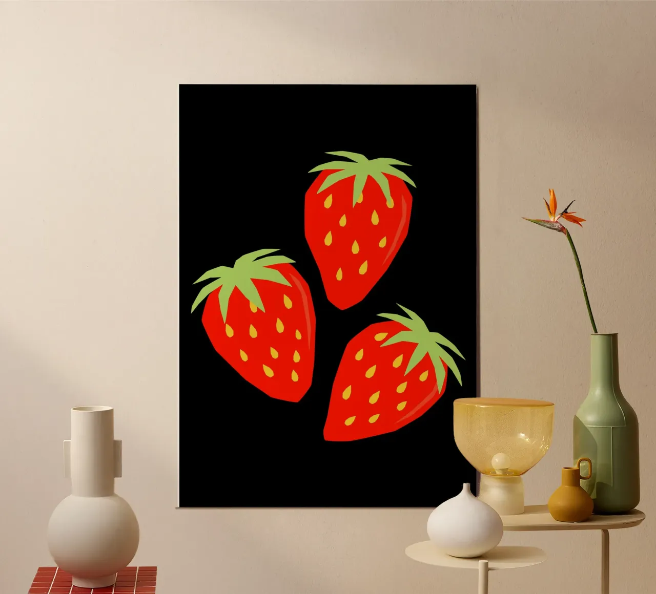 Strawberries poster da LisaArtes