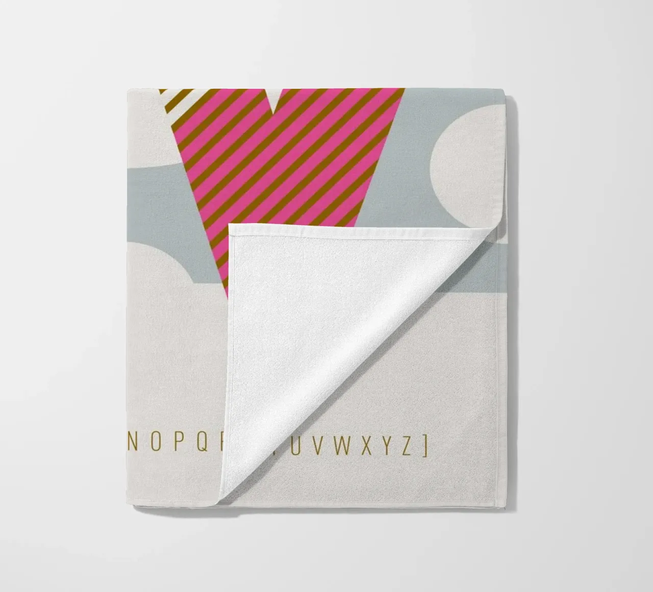W Typeface Alphabet telo mare da lazydaypaper