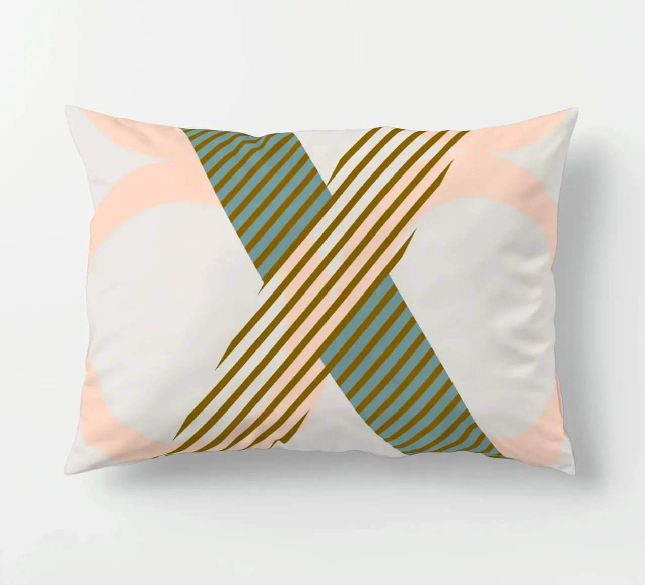 X Typeface Alphabet cuscino da lazydaypaper