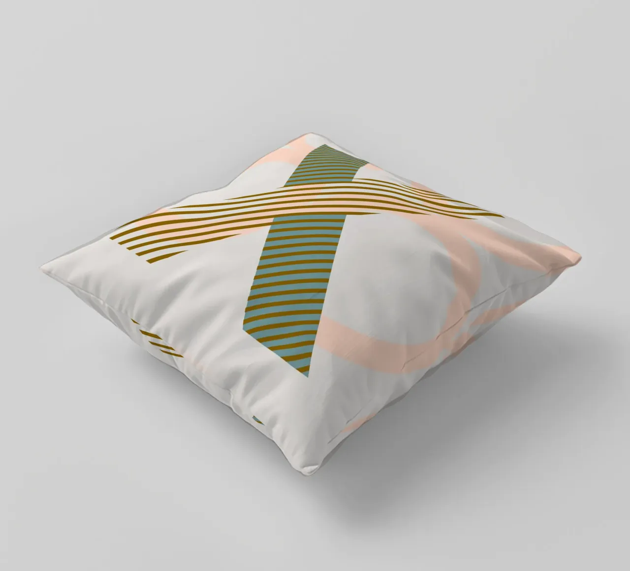 X Typeface Alphabet cuscino da lazydaypaper