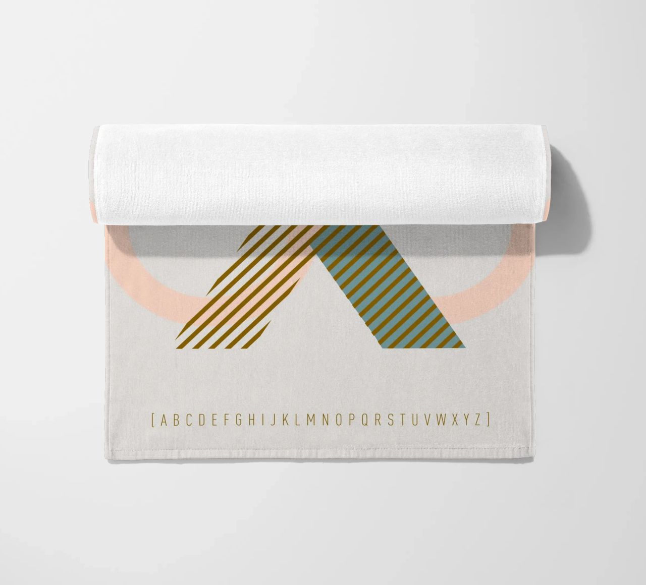 X Typeface Alphabet telo mare da lazydaypaper