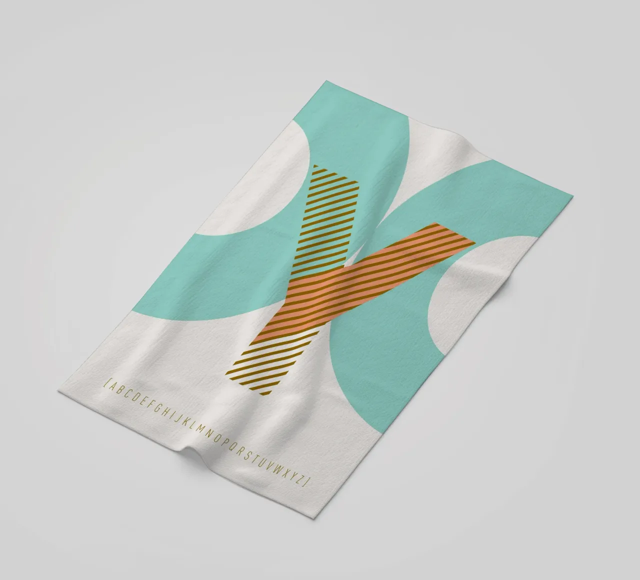 Y Typeface Alphabet telo mare da lazydaypaper