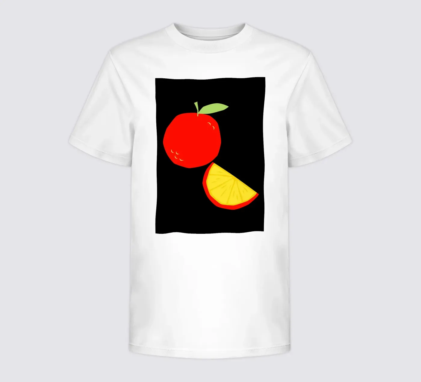 Orange t-shirt bambini da LisaArtes