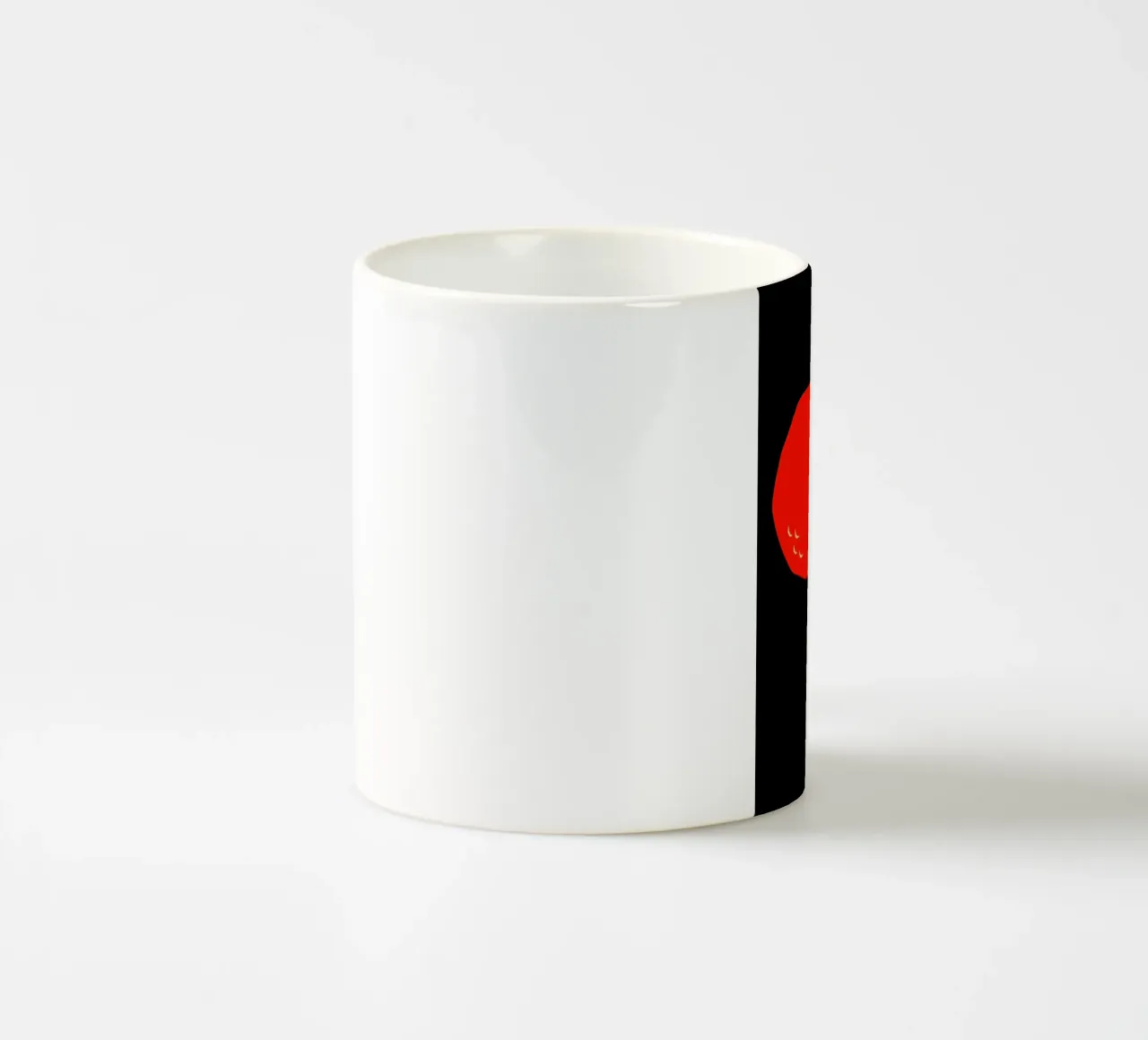 Orange tazza in ceramica da LisaArtes