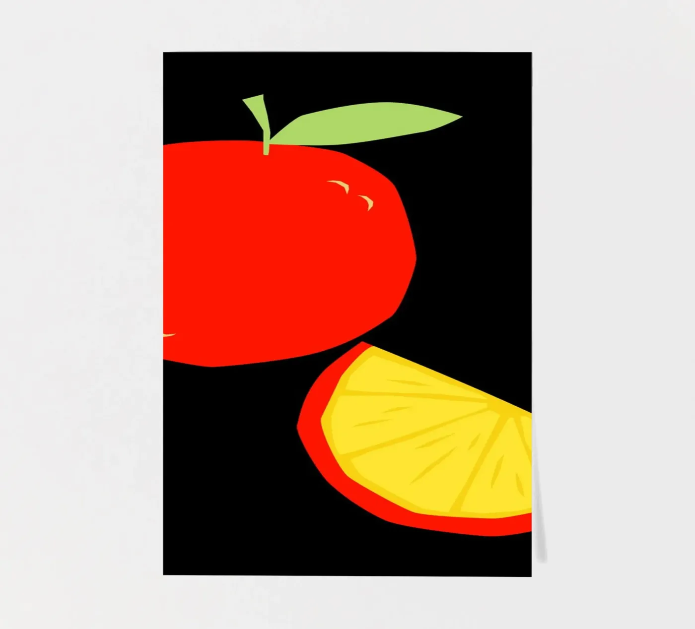 Orange sticker sheet by LisaArtes