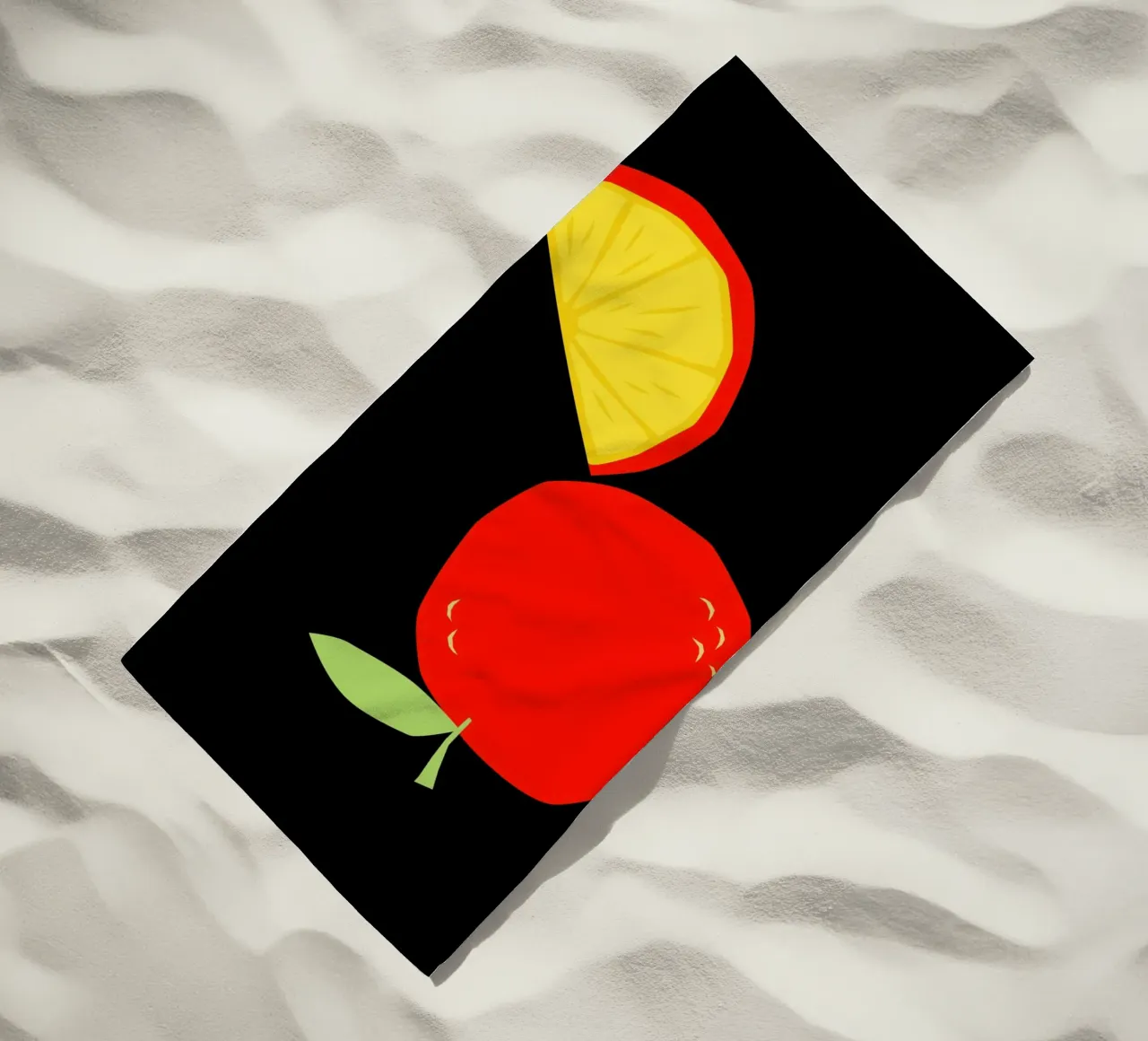 Orange telo mare da LisaArtes