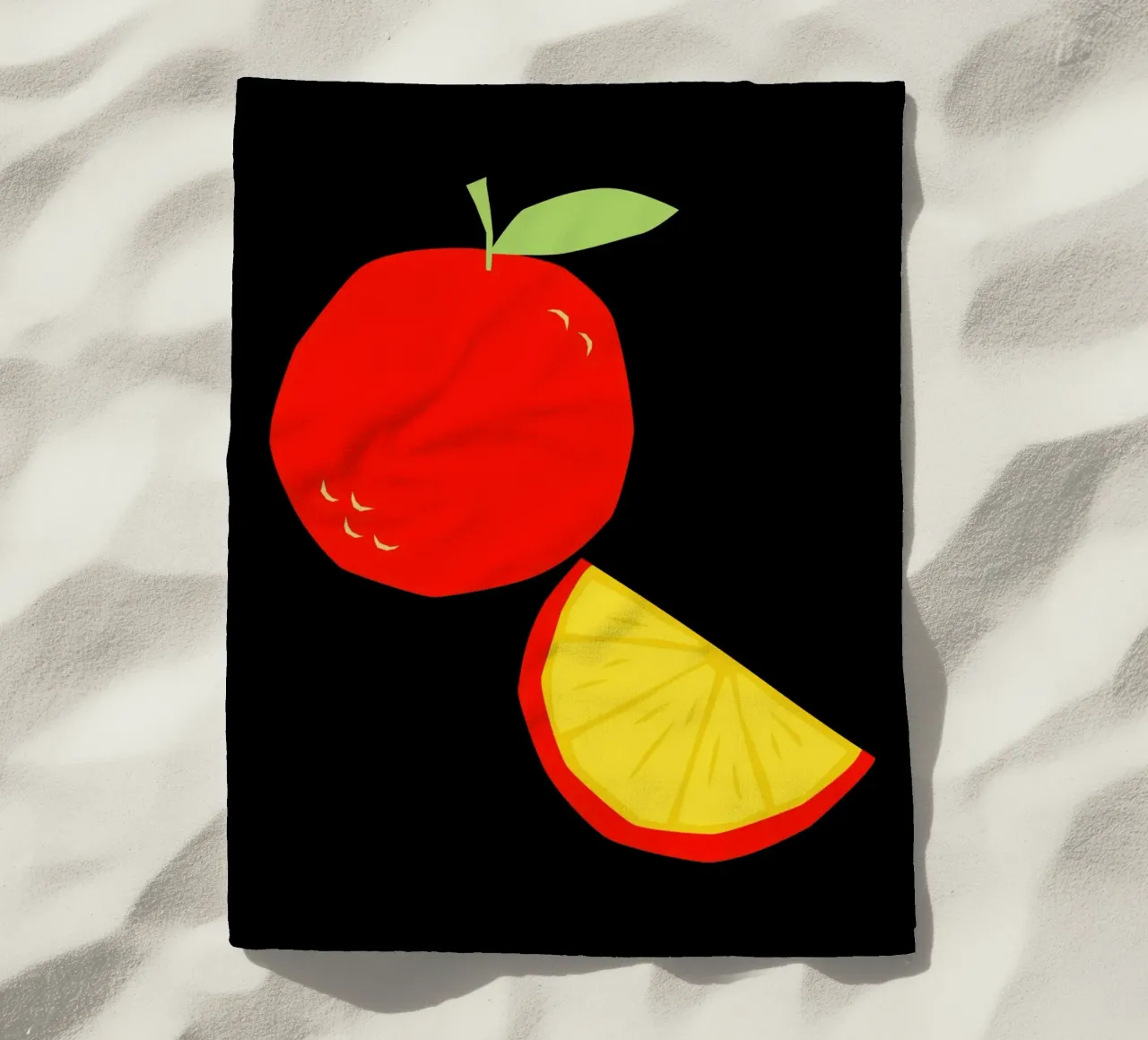 Orange telo mare da LisaArtes