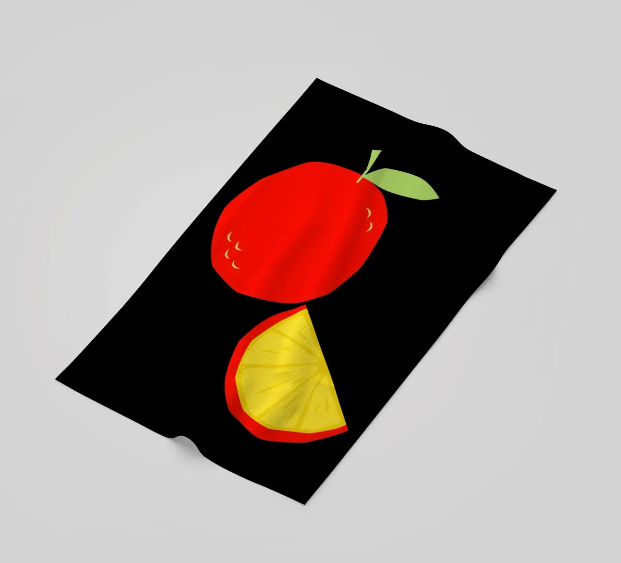 Orange telo mare da LisaArtes