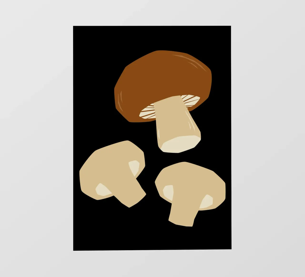 Mushrooms telo in pvc da LisaArtes