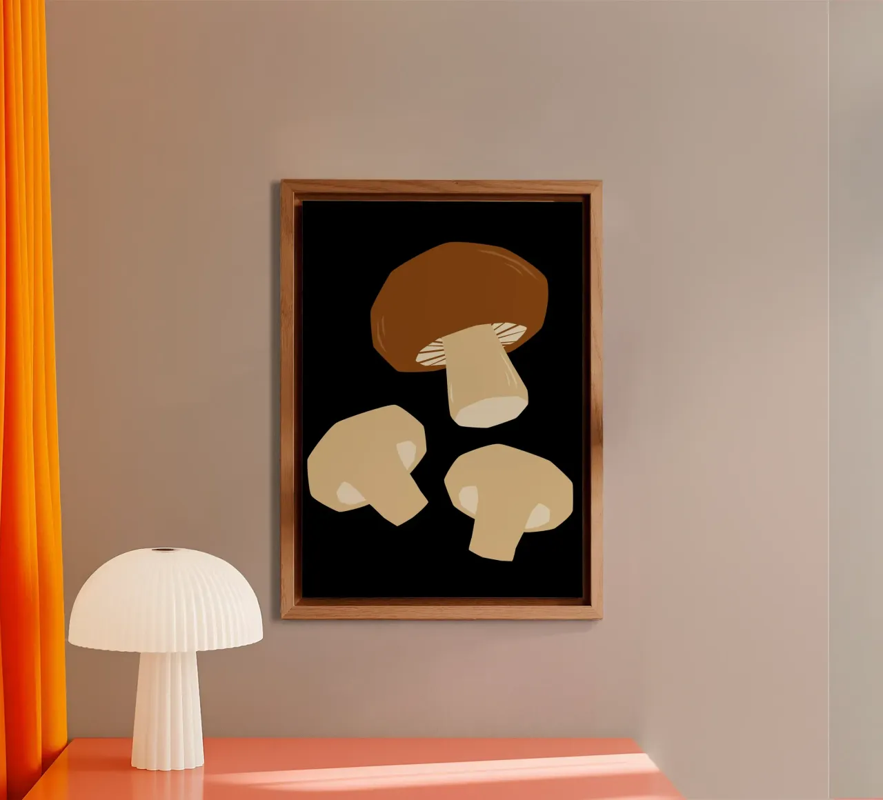 Mushrooms alluminio dibond da LisaArtes