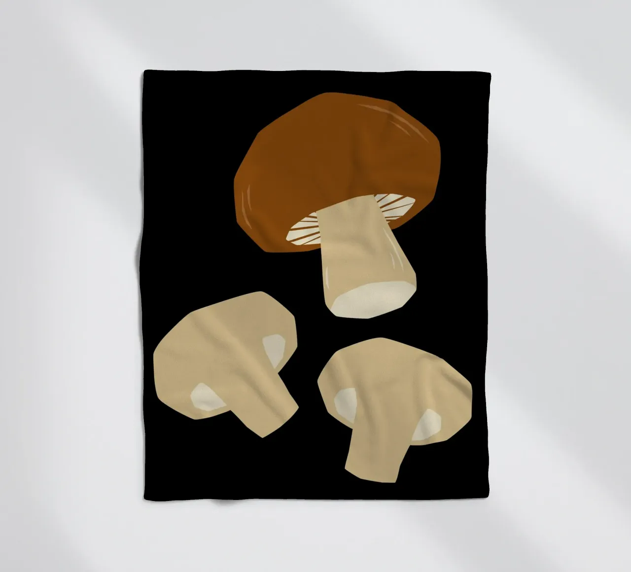 Mushrooms coperta in pile da LisaArtes