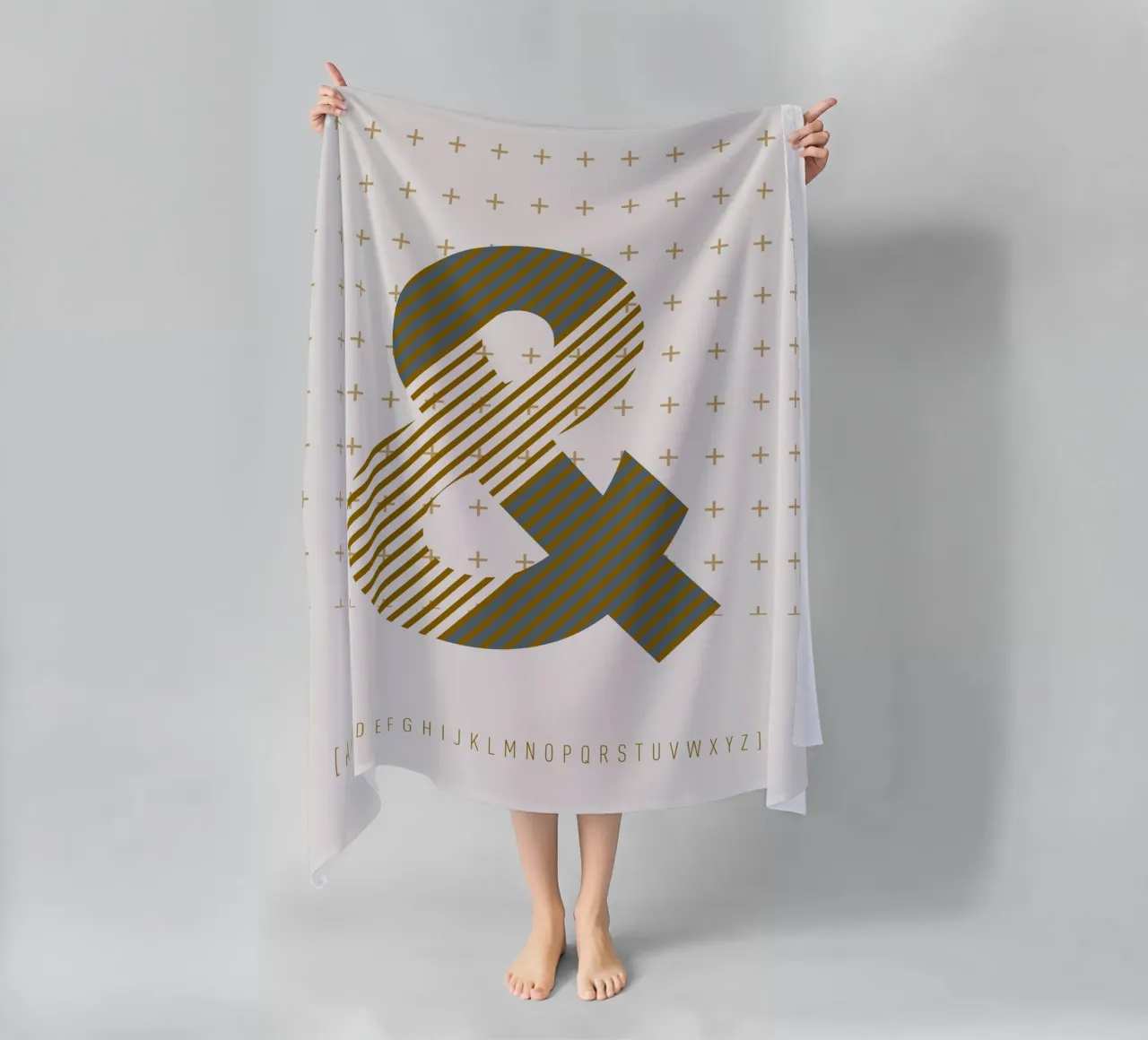 & Typeface Alphabet telo mare da lazydaypaper