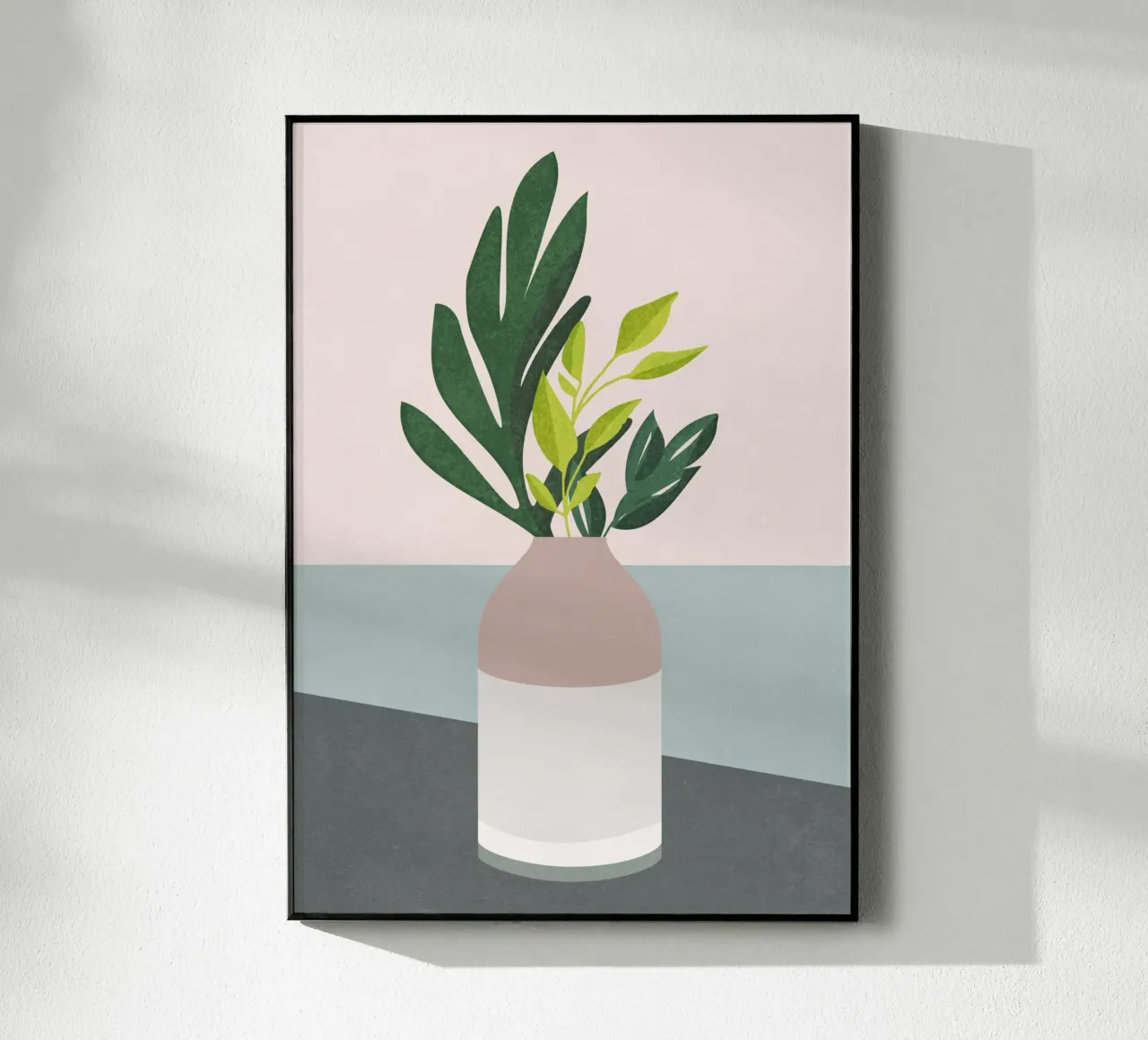 GREEN LEAVES plexiglass da lazydaypaper