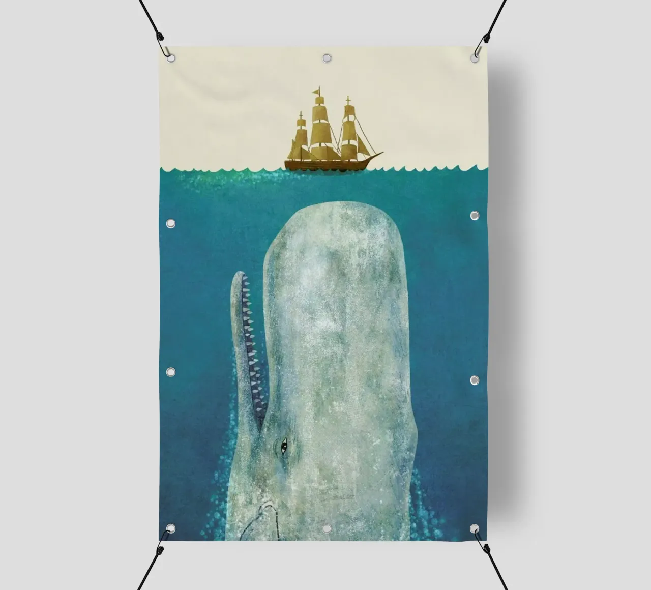 The Whale telo in pvc da Terry Fan