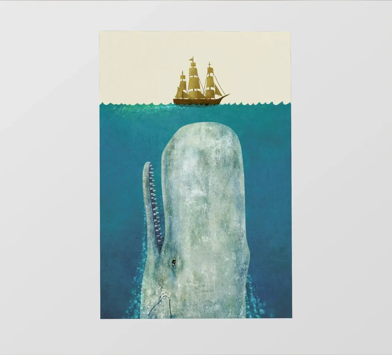 The Whale telo in pvc da Terry Fan