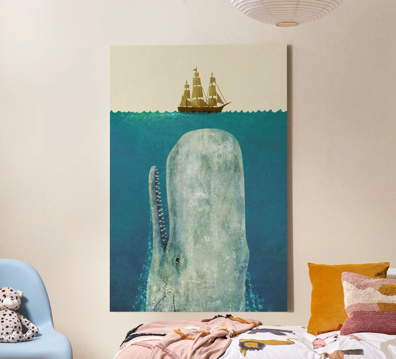 The Whale Leinwand von Terry Fan