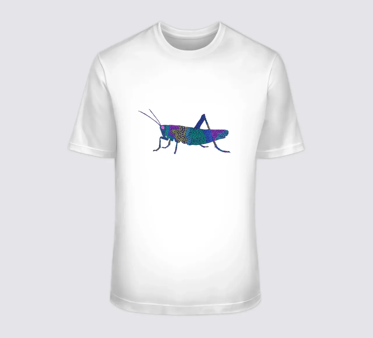 Grashüpfer t-shirt da Miris bunte Modewelt