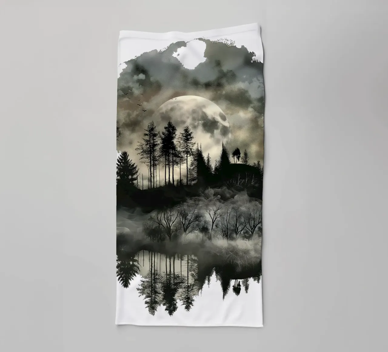 Mist Emerge 3 - moonshade, icon asciugamano da bagno da The Quiet Senju