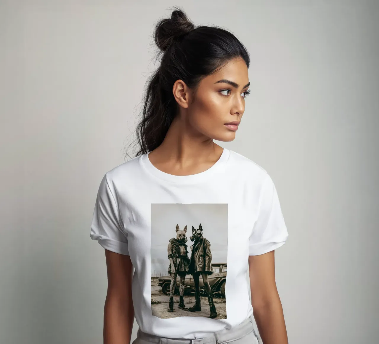 Chaos et Nox t-shirt da Affiches Chien Originales – Dogland