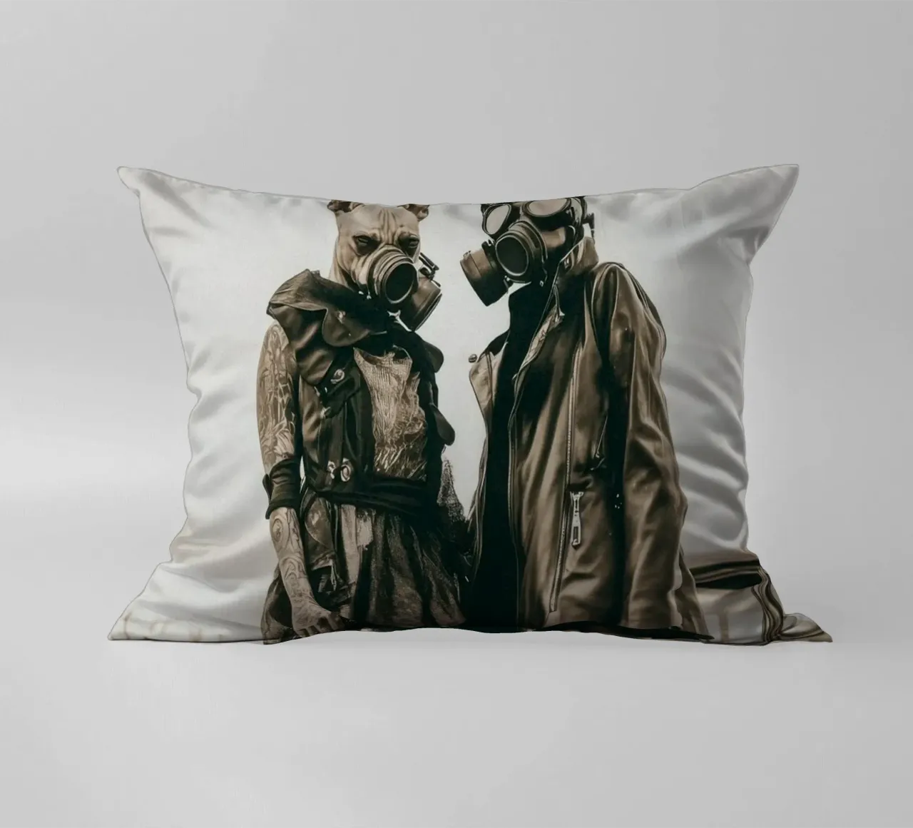 Chaos et Nox cuscino da Affiches Chien Originales – Dogland