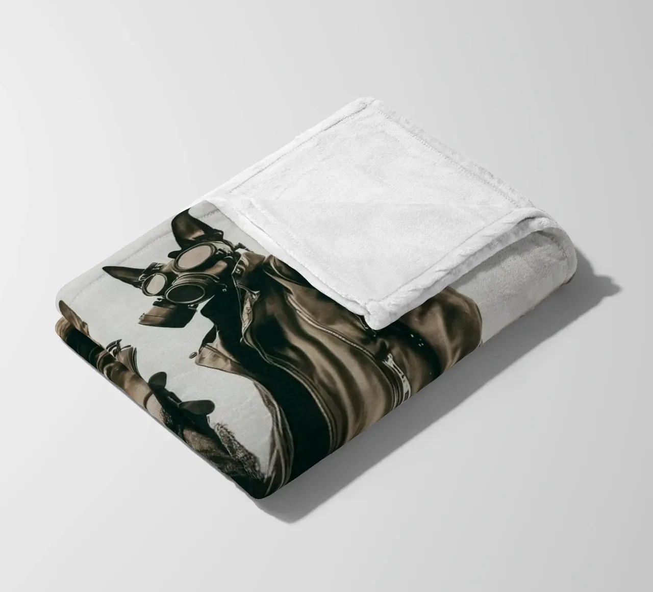 Chaos et Nox coperta in pile da Affiches Chien Originales – Dogland