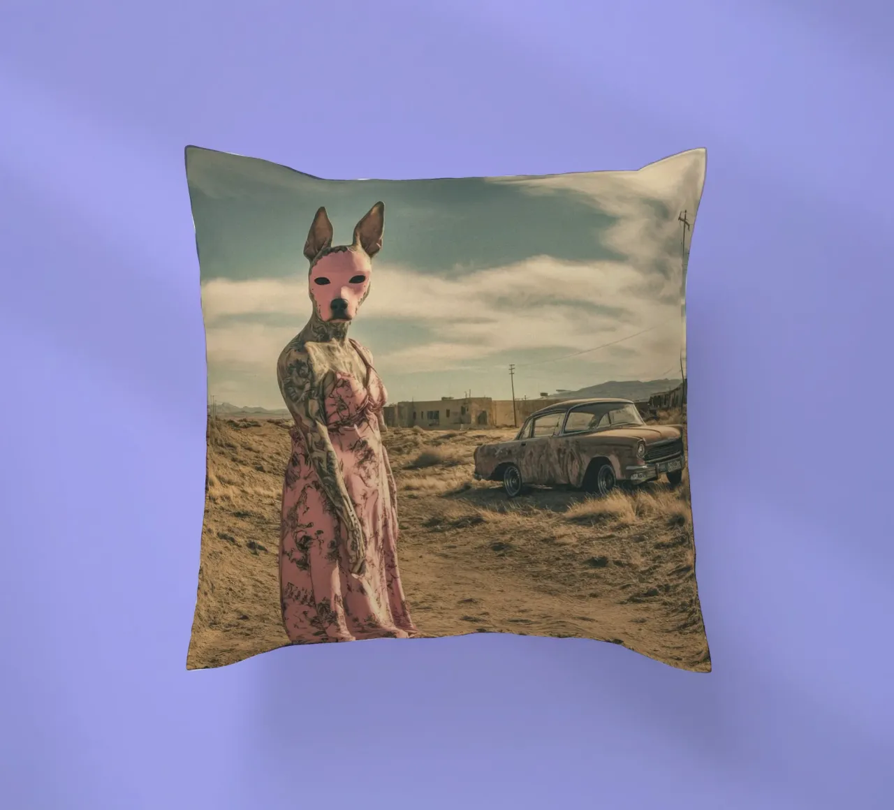 Isadora cuscino da Affiches Chien Originales – Dogland