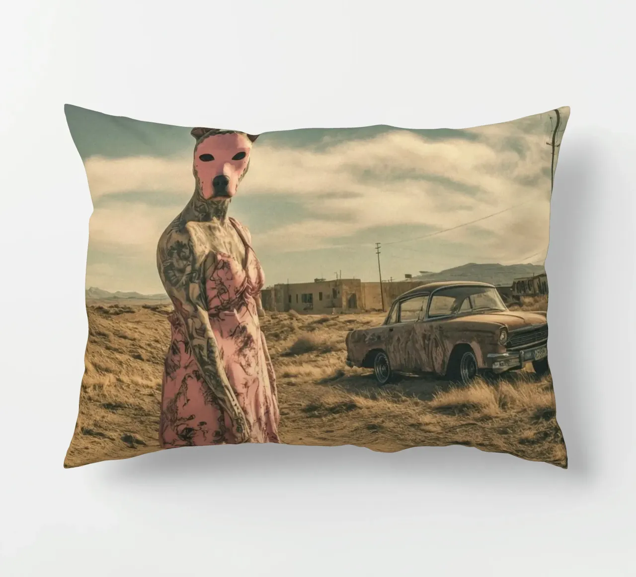 Isadora cuscino da Affiches Chien Originales – Dogland