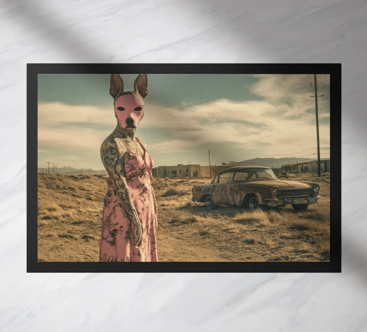 Isadora deurmat van Affiches Chien Originales – Dogland