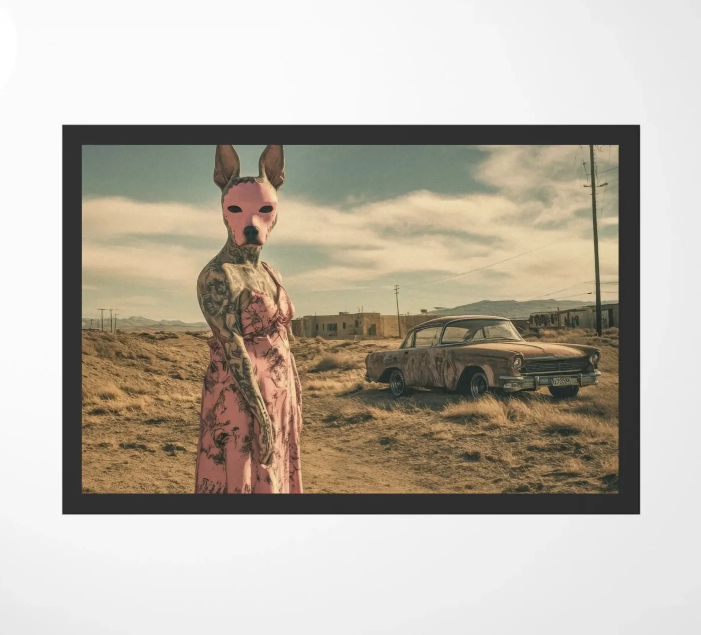 Isadora deurmat van Affiches Chien Originales – Dogland