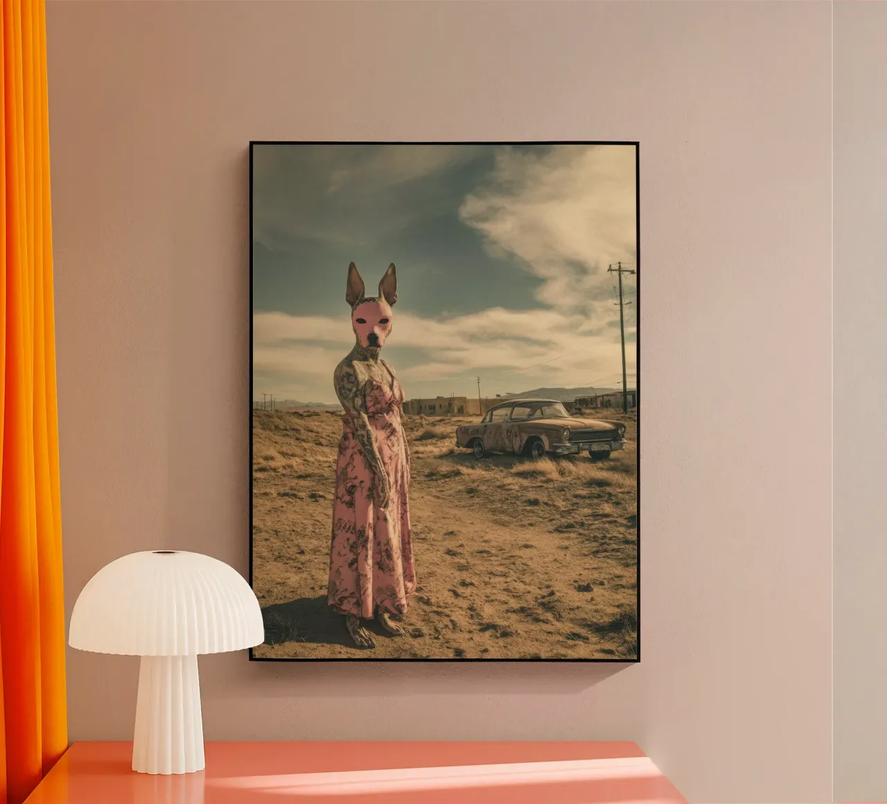 Isadora plexiglass da Affiches Chien Originales – Dogland