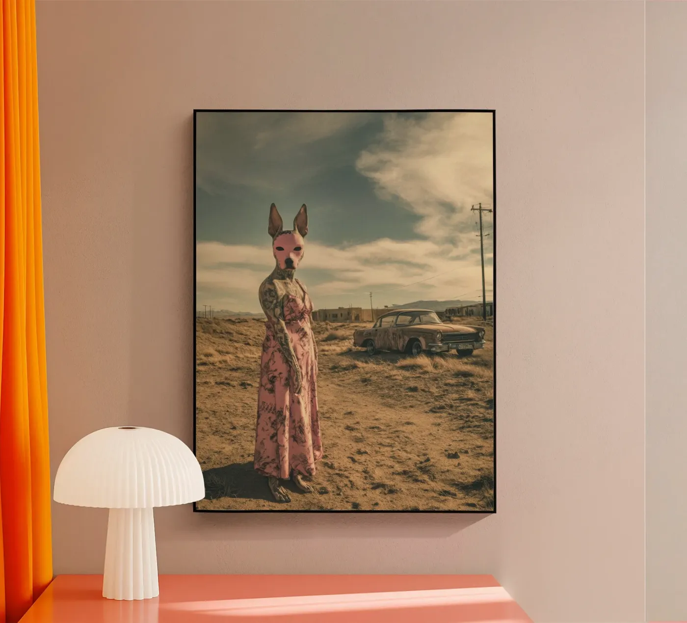 Isadora Acryl-Glas von Affiches Chien Originales – Dogland