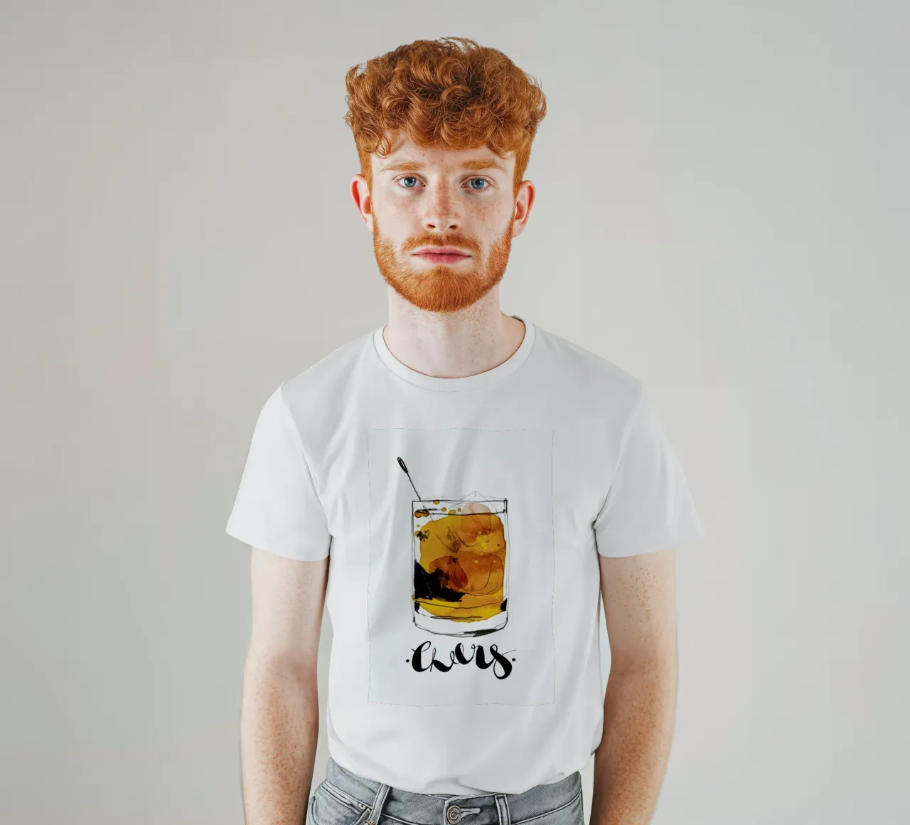 Cheers t-shirt da Ekaterina Koroleva