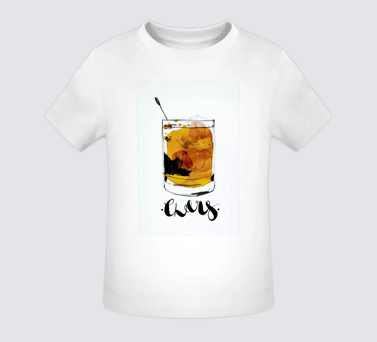 Cheers baby t-shirt by Ekaterina Koroleva