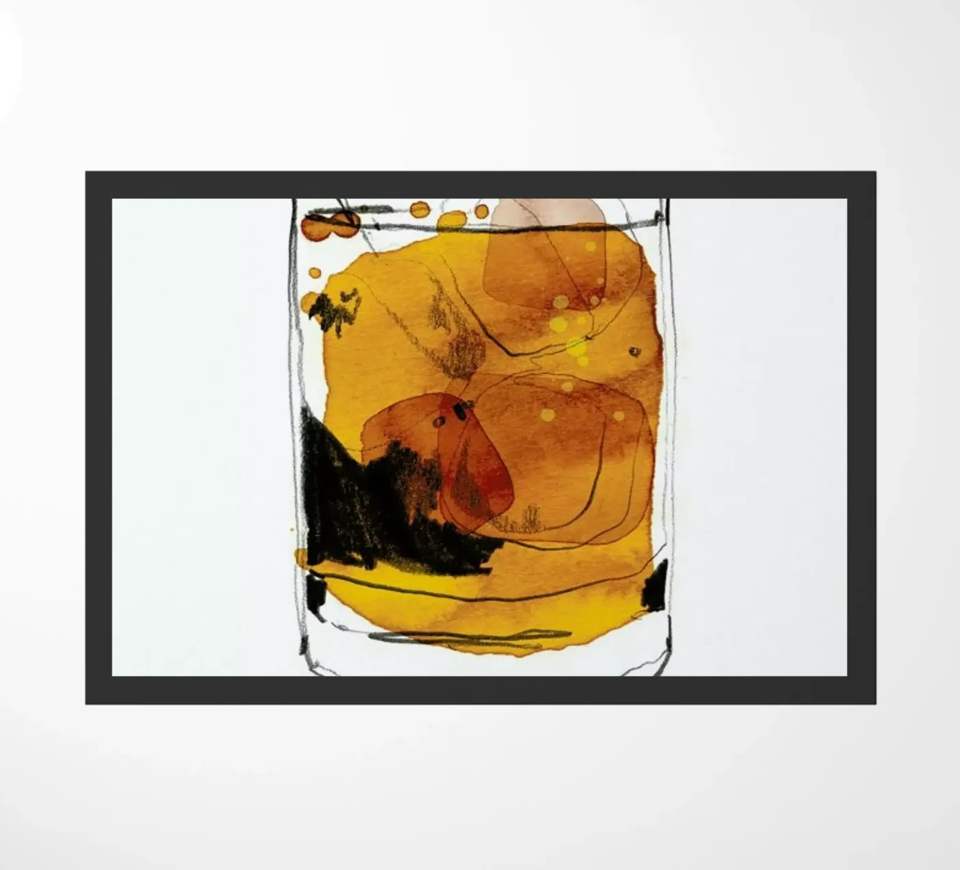 Cheers Fußmatte von Ekaterina Koroleva