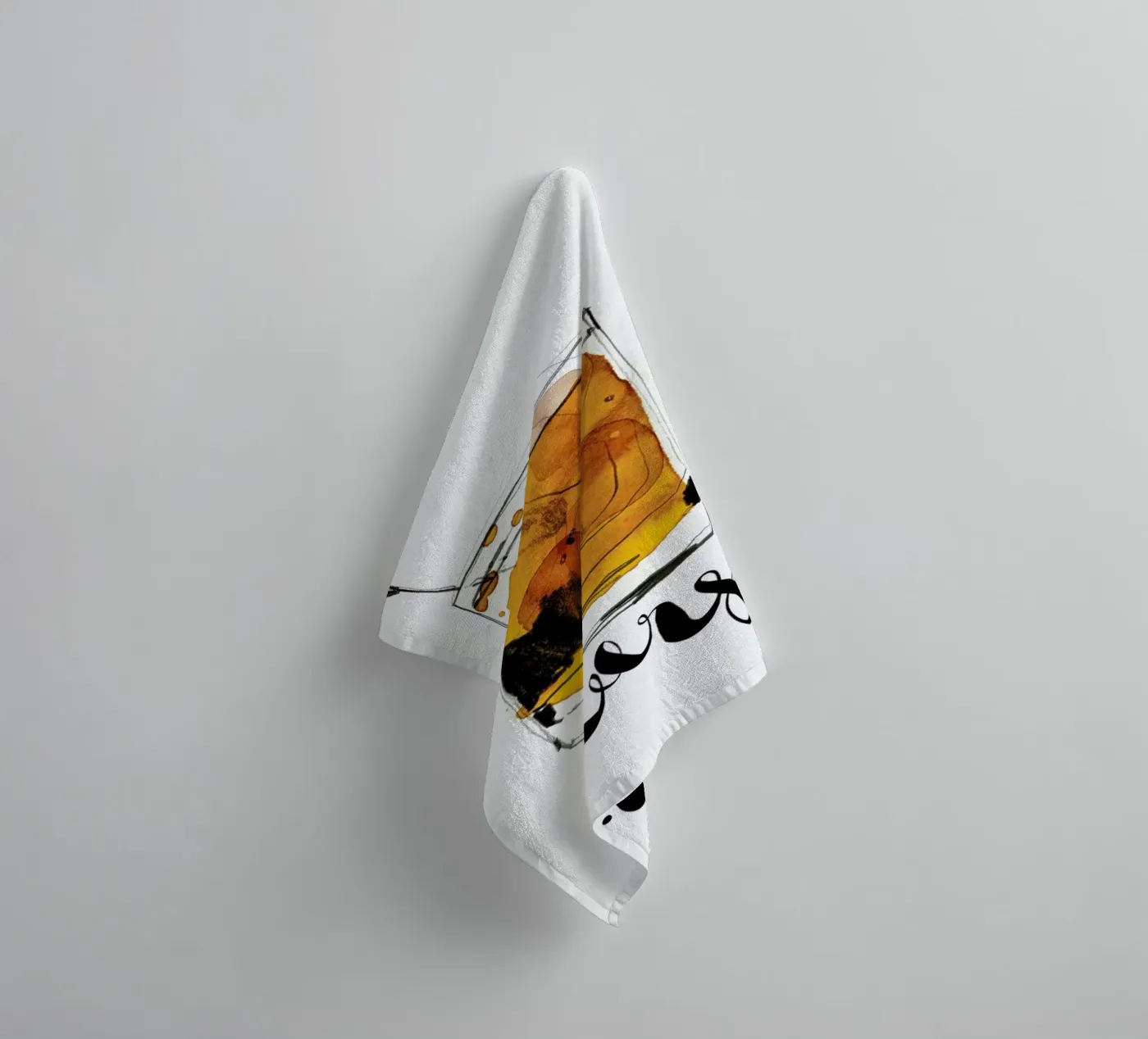 Cheers towel by Ekaterina Koroleva
