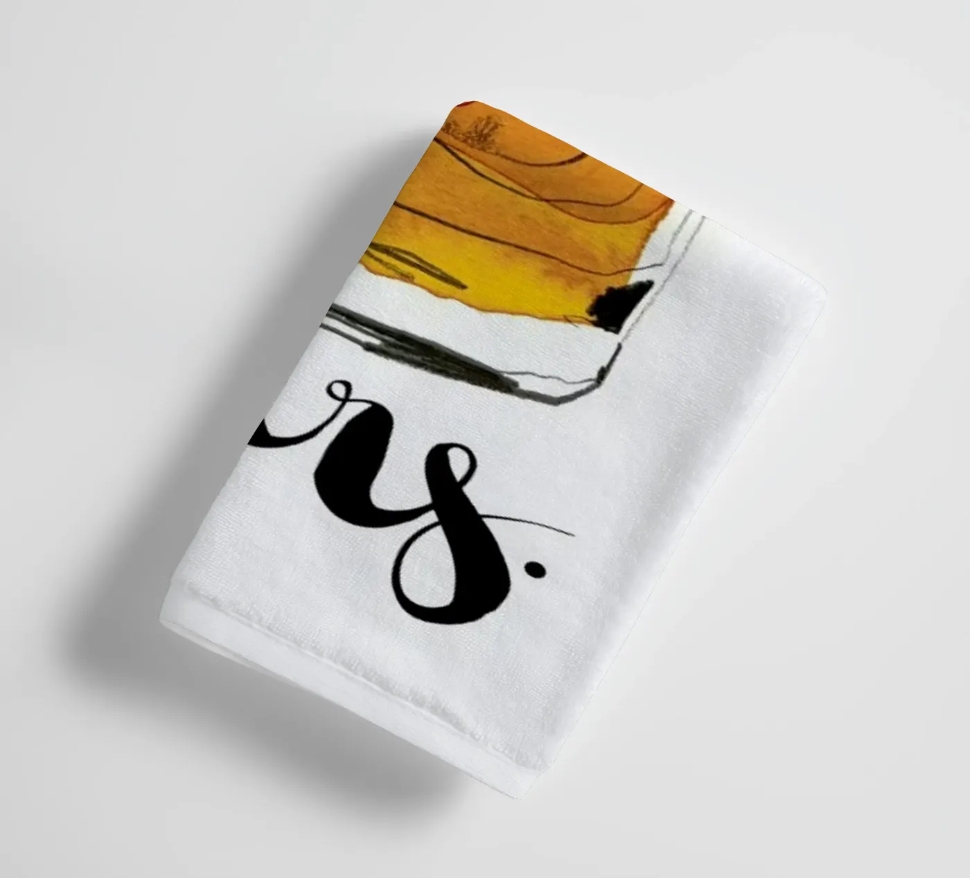 Cheers towel by Ekaterina Koroleva