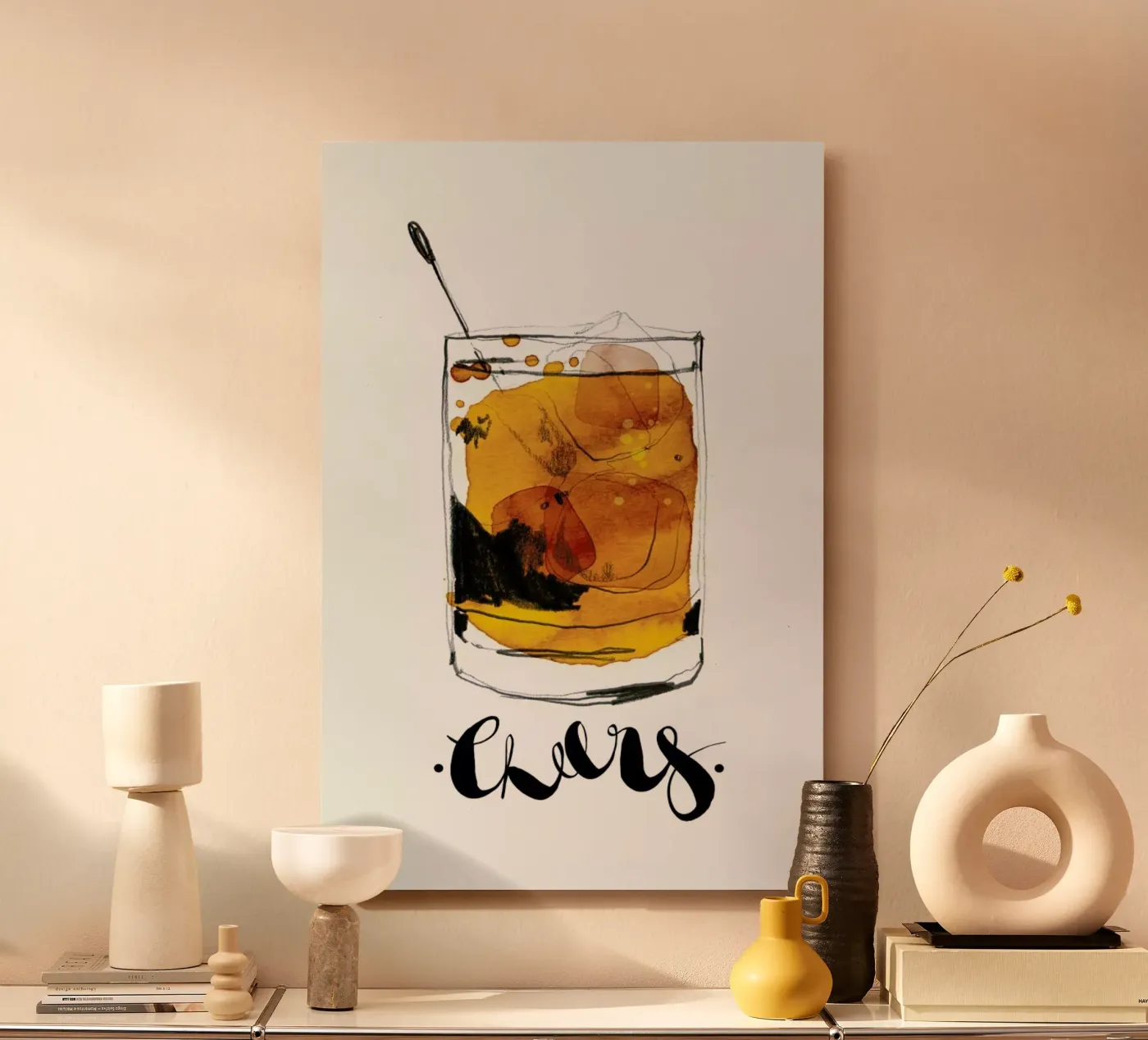Cheers forex plate by Ekaterina Koroleva