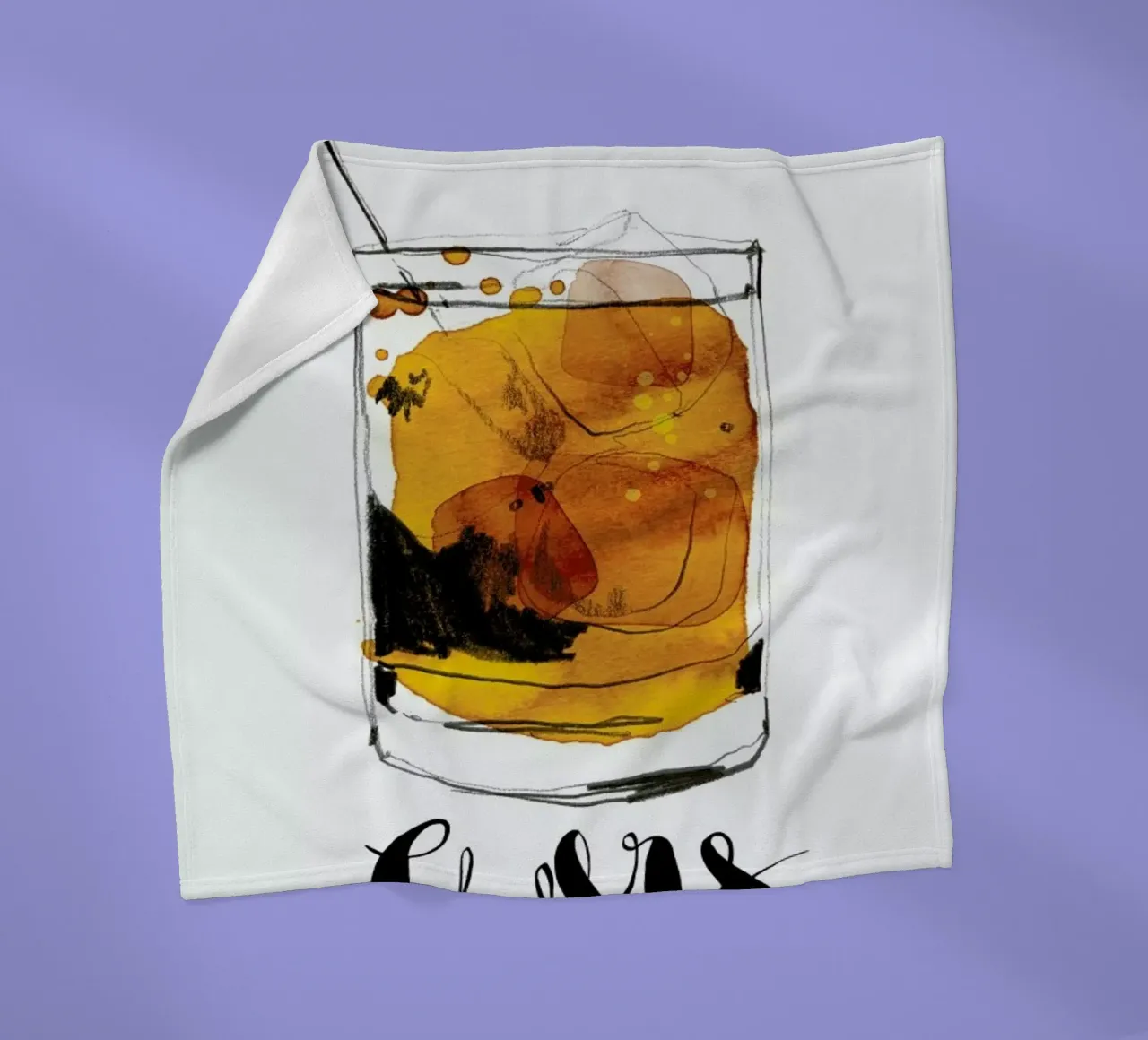 Cheers Fleecedecke von Ekaterina Koroleva