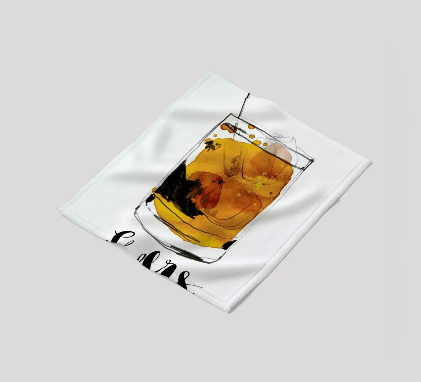 Cheers Fleecedecke von Ekaterina Koroleva