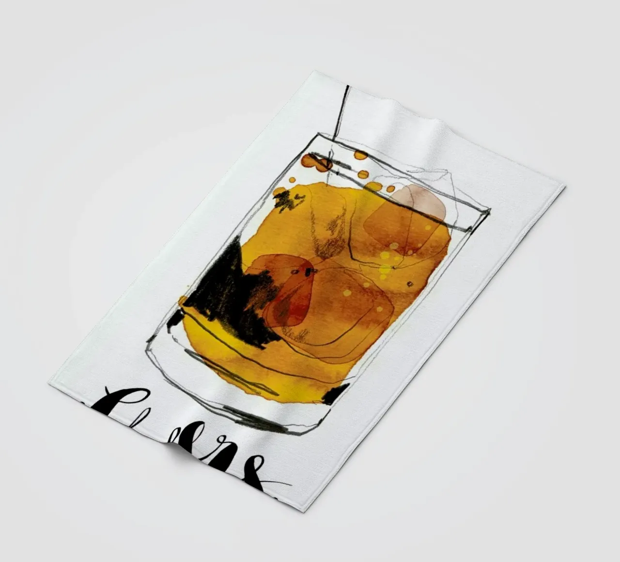 Cheers Fleecedecke von Ekaterina Koroleva