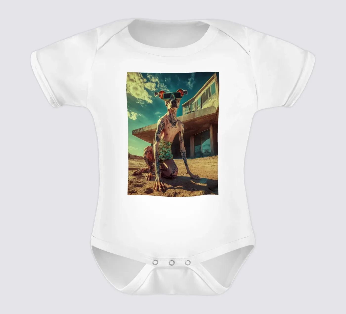 Dax body bébé de Affiches Chien Originales – Dogland
