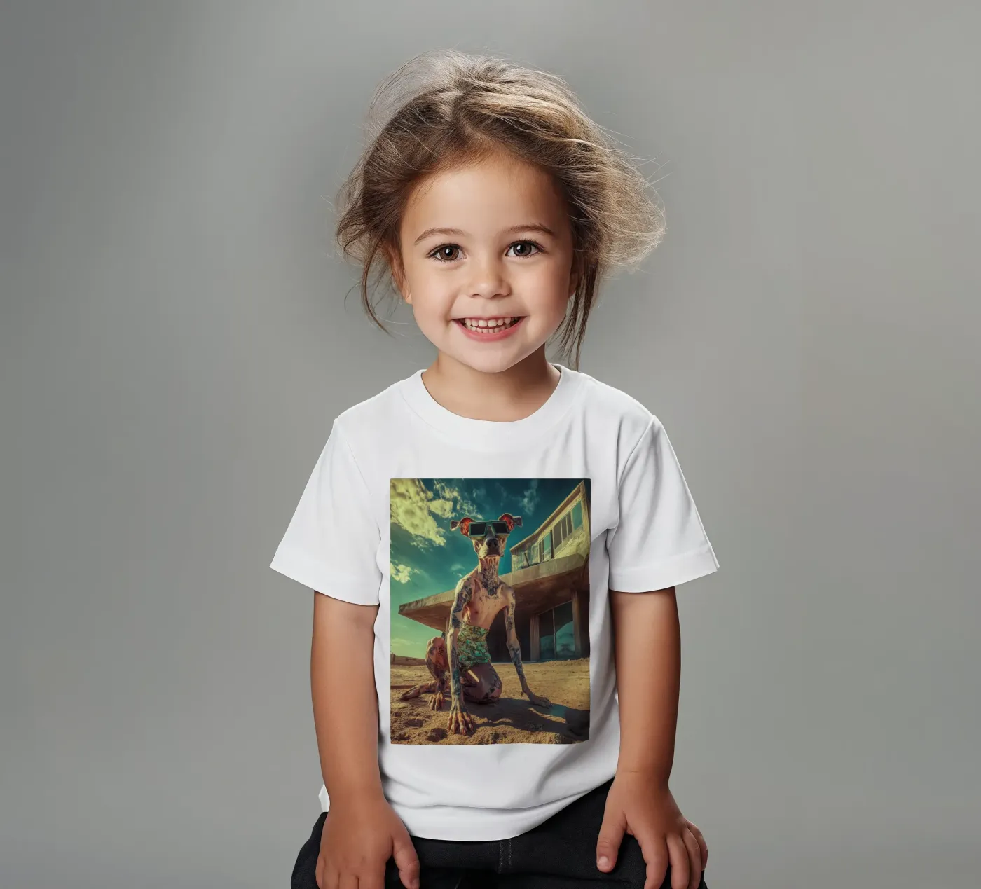 Dax t-shirt bambini da Affiches Chien Originales – Dogland