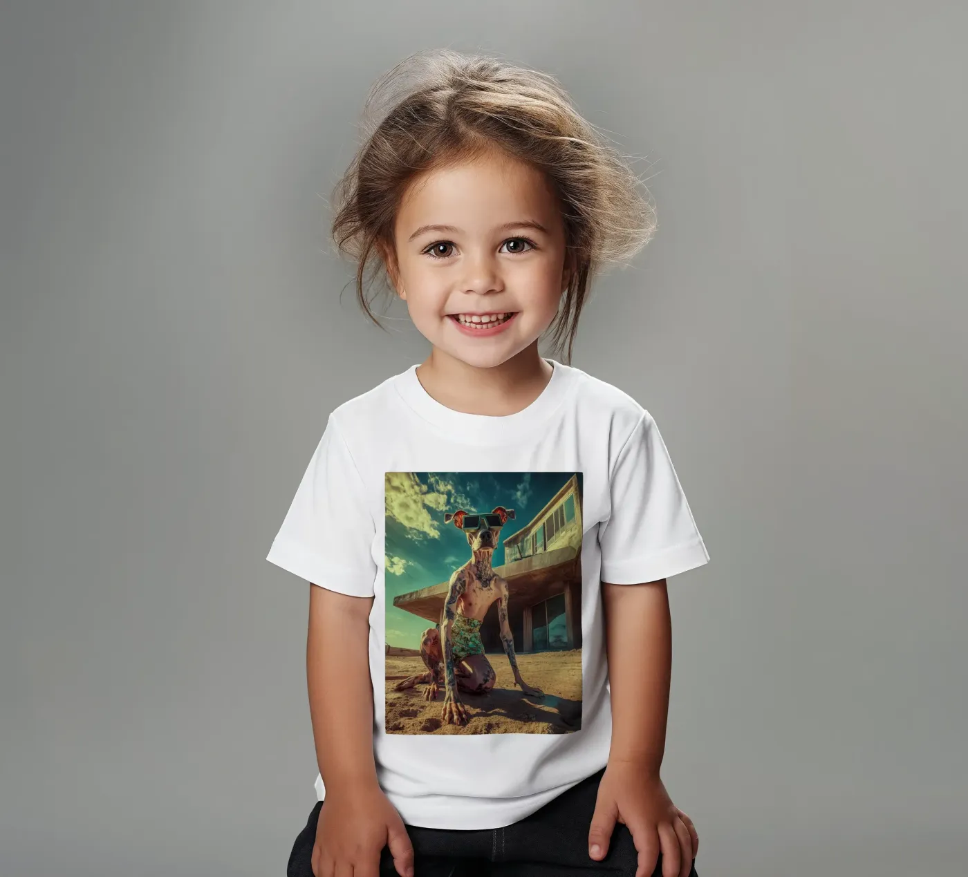 Dax t-shirt bambini da Affiches Chien Originales – Dogland