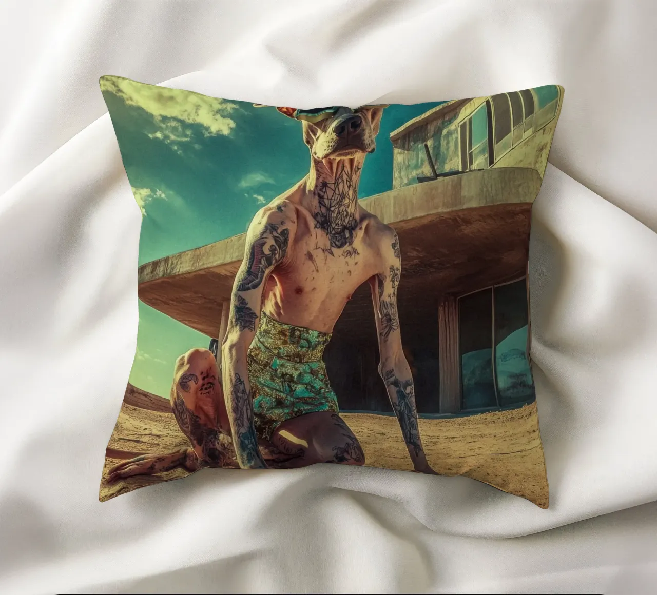 Dax cuscino da Affiches Chien Originales – Dogland