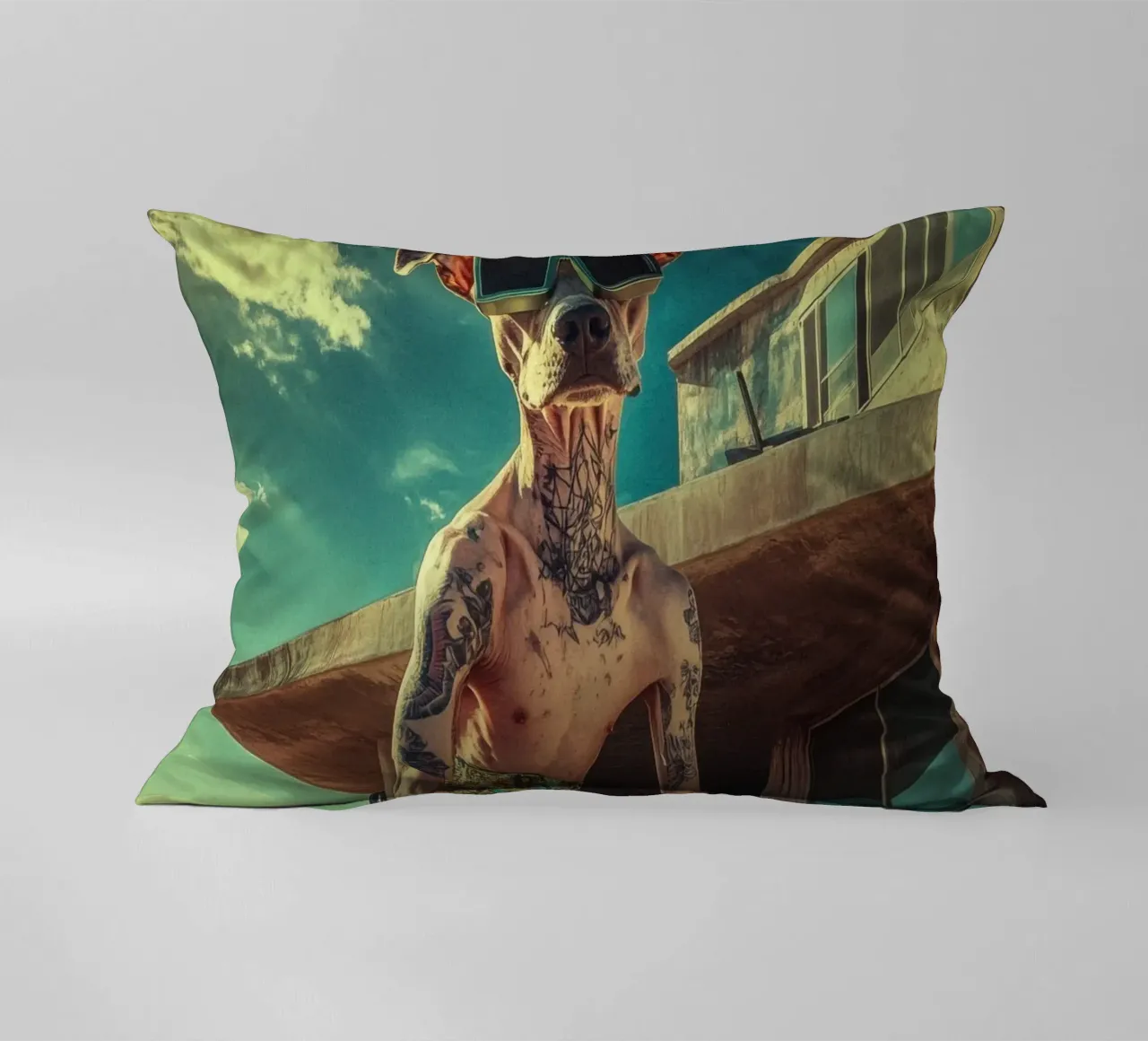 Dax cuscino da Affiches Chien Originales – Dogland