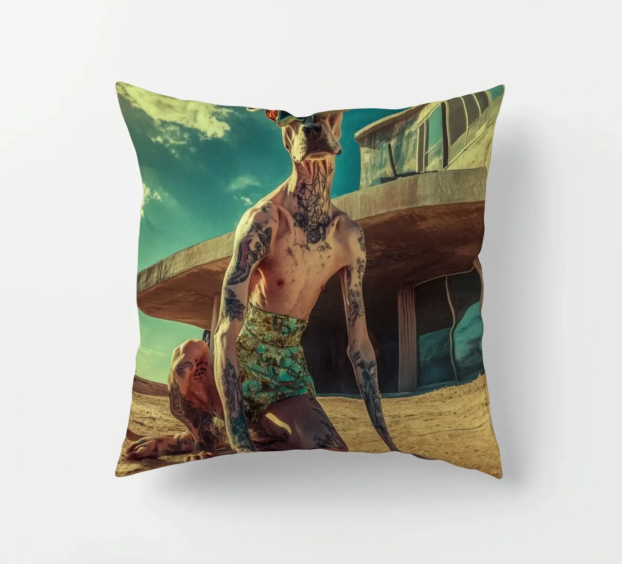 Dax cuscino da Affiches Chien Originales – Dogland