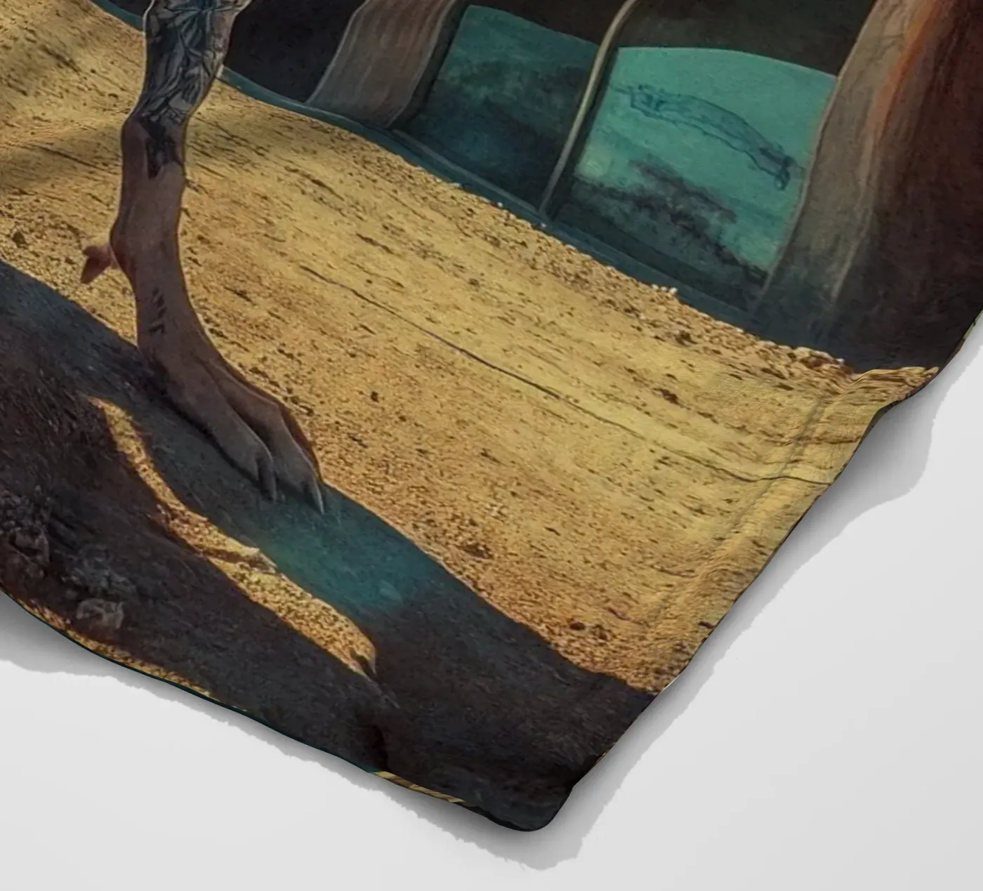 Dax Fleecedecke von Affiches Chien Originales – Dogland