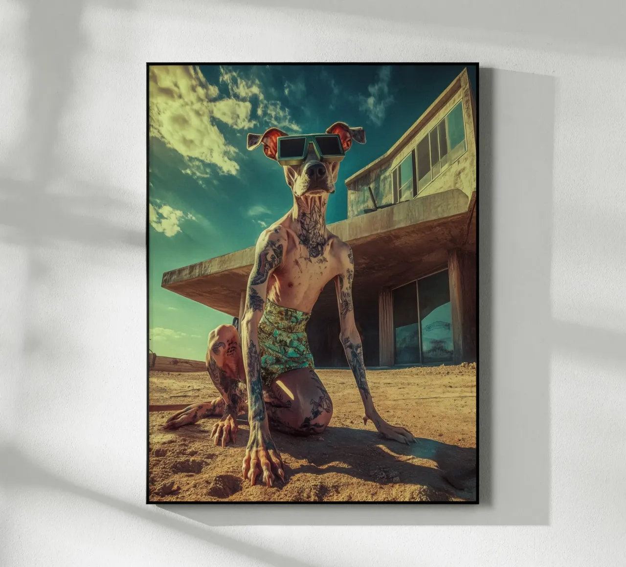 Dax plexiglass da Affiches Chien Originales – Dogland