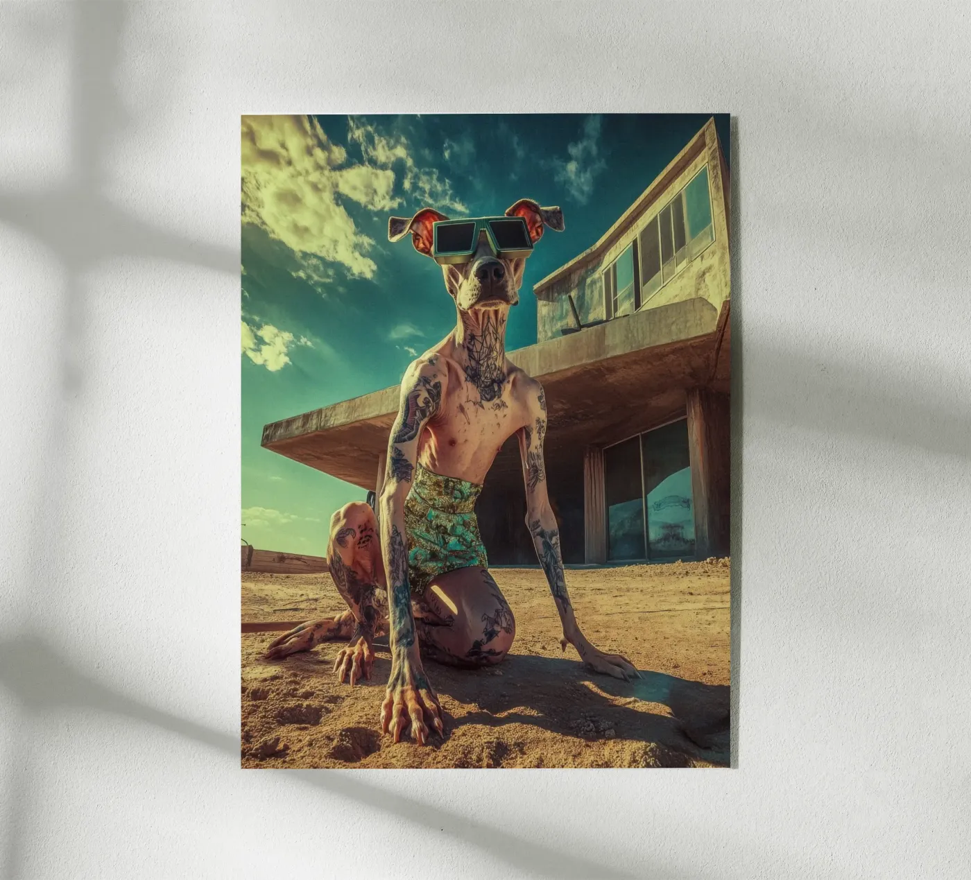 Dax plexiglas de Affiches Chien Originales – Dogland